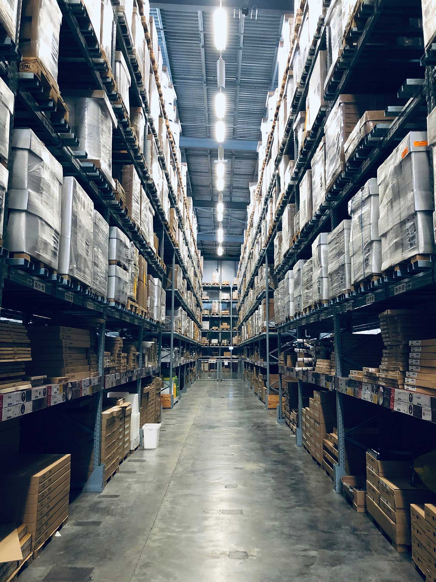 Organized Storage Warehouse Personal Home Belongings